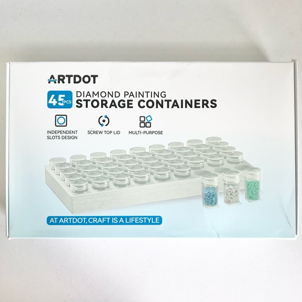 Diamond Art Storage Containers